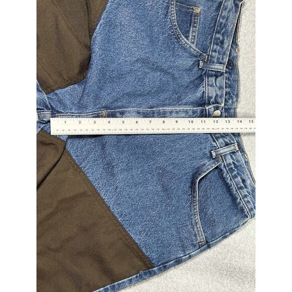 Wrangler Pro Gear Jeans Mens W34 L30 Upland Canvas Brush Guard Hunting Hiking - Picture 10 of 16